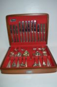 Arthur Price Cased Plated Cutlery Set