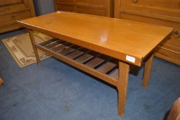 1970's Teak Coffee Table