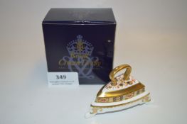 Royal Crown Derby Imari Patterned Iron