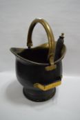 Brass Coal Helmet