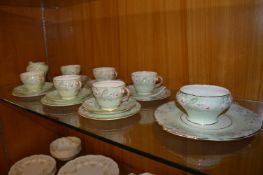 Aynsley Floral Decorated Tea Set