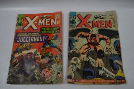 Marvel Comic X-Men Volume 1 No.12 and 19 1965 and 1966