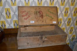 Teachers Whisky Pine Box