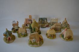 Twelve Various Lilliput Lane Cottages