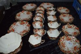 Floral Decorated Tea Set