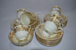 Lawley Gilt Decorated Part Tea Set