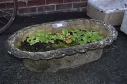 Concrete Flower Basket