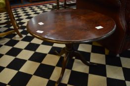 Circular Topped Occasional Table on Tripod Base