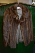 Waist Length Fur Coat