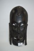 Ebony Wood African Mask