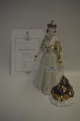 Royal Worcester Queen Elizabeth Figurine