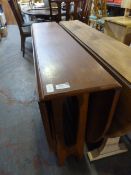 Teak Drop Leaf Dining Table