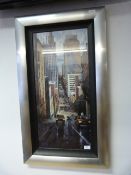 Silver Framed Print 