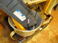 Box of Carpentry Tools, Saws, Mallets and Large Wood Planes