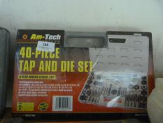 Forty Piece Tap and Die Set