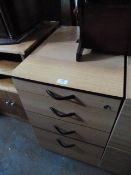 Four Drawer Desk Filing Cabinet