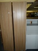 *Light Oak Single Wardrobe