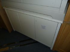 *White Three Door Sideboard