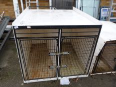 Lintran Two Compartment Vehicle Dog Box