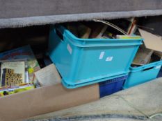 Five Boxes of Hardback and Paperback Books