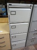 Four Drawer Foolscap Filing Cabinet (Grey)