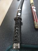 Samurai Sword with Black Sheath