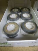 Box Containing Twelve Rolls Silver Duct Tape