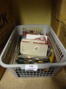 Basket Containing Door Numbers and Letters