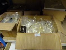 *Five Boxes of Brass Drawer Handles