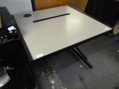 Metal Framed Computer Desk