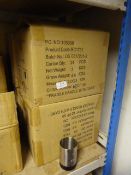 *Four Boxes of Twenty Four Stainless Steel Beakers