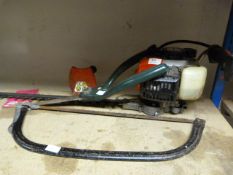 HT Fuji Robin 750 Petrol Edge Cutter, Pair of Shears and a Bow Saw