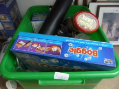 Box Containing Glassware, Ornaments, Vases, etc.