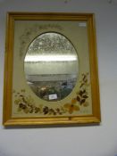 Pine Framed Wall Mirror