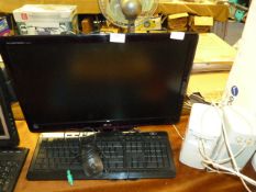 LG Monitor with Keyboard, Mouse and Speakers