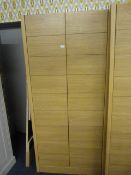 *Light Oak Double Wardrobe