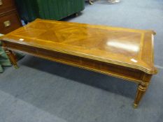 Quartered Walnut Coffee Table