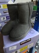 *Children's Shearling Boots (Grey) Size:11