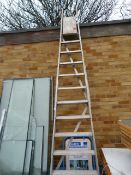 Pair of Waldrons Aluminium Warehouse Steps