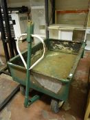 Four Wheel Steerable Garden Trailer