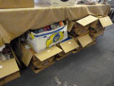 Twelve Boxes of Hardback and Paperback Books