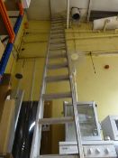 Clima Aluminium Double Extending Ladder