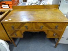 Walnut Dressing Table Desk