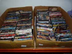 *Two Large Boxes of DVDs