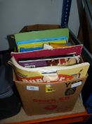 Box of Children's Annuals and Hardback Books