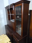 Wall Unit with Glazed Doors