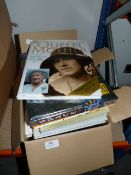 Box of Hardback Books