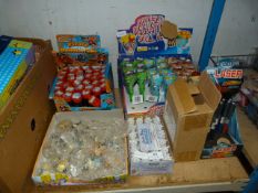 Selection of Novelty Pens, Bubble Tubs and Mini Scooters Love Bird Bubbles