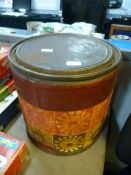 Large Drum Paint Tin