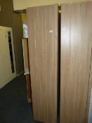 *Light Oak Single Wardrobe